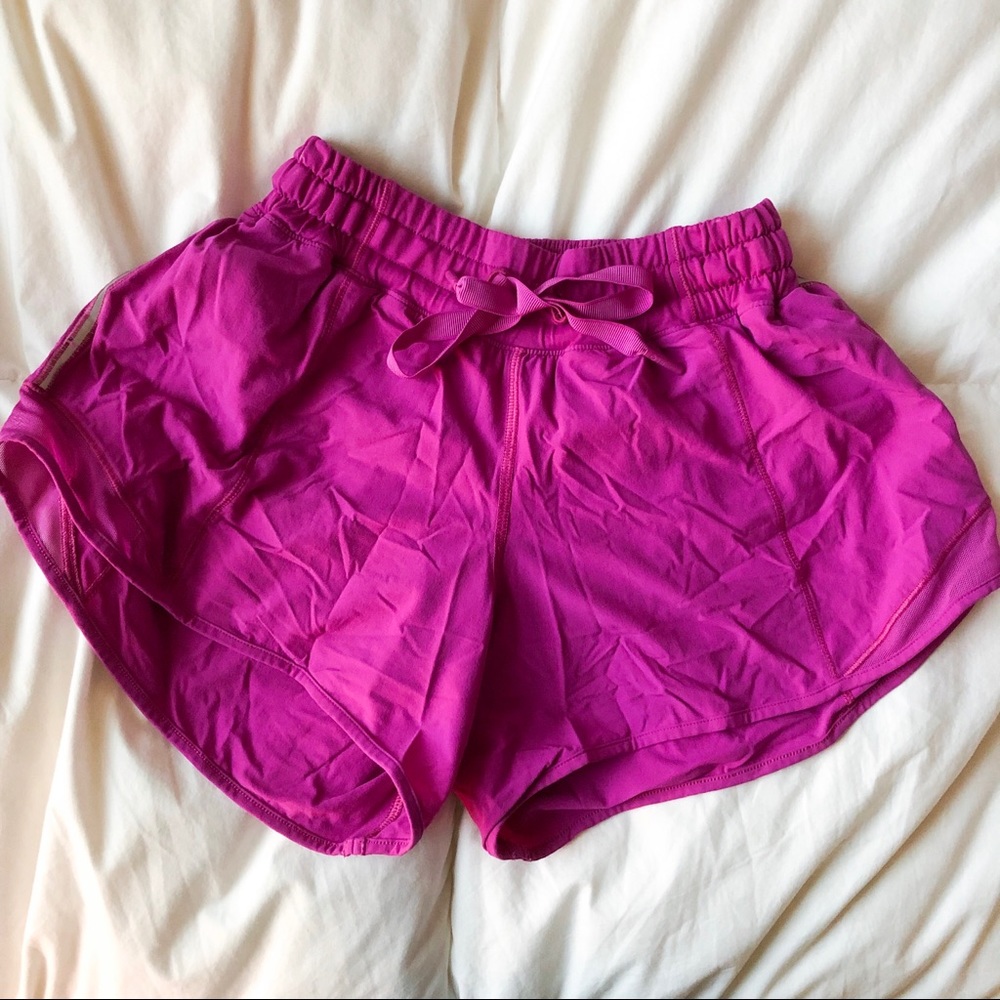 Lululemon Pink Shorts - Great Condition!